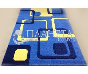 Синтетический ковер Legenda 0395 нокиа синий - высокое качество по лучшей цене в Украине
